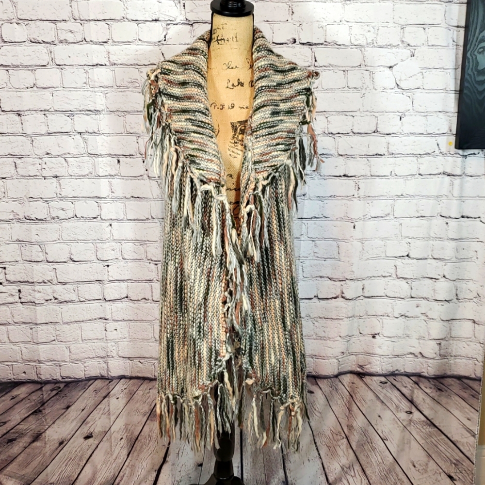 Chico's Sleeveless Cardigan Women's Size 1 — US 8 or Medium